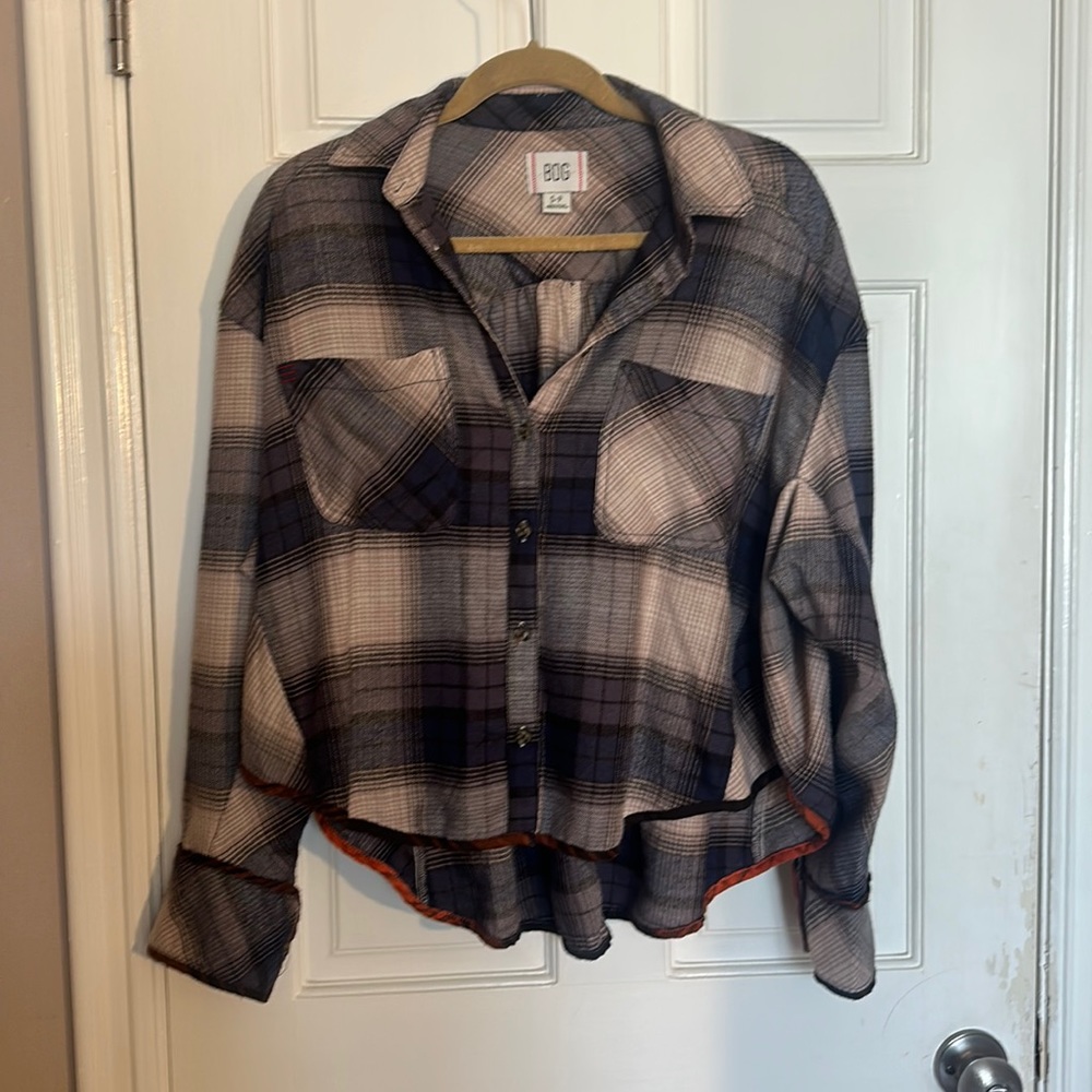 Multicolored, blue and gray flannel from urban outfitters lightly used